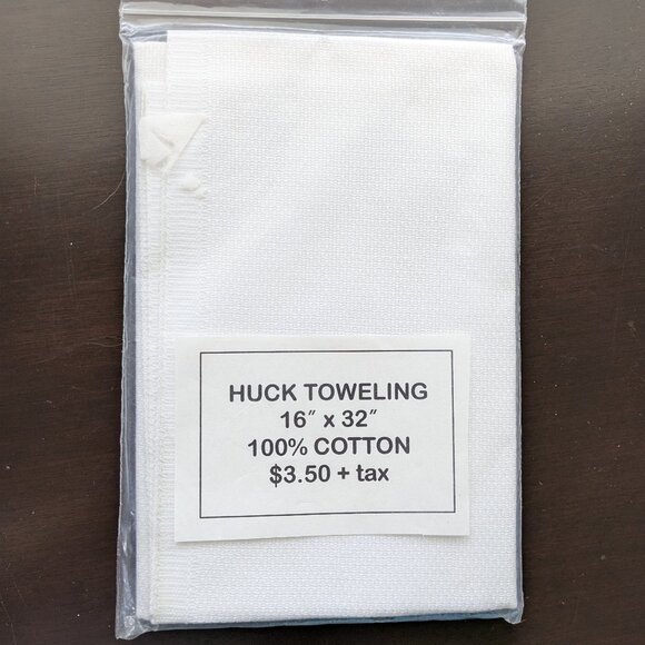 Huck toweling - Picture 1 of 1